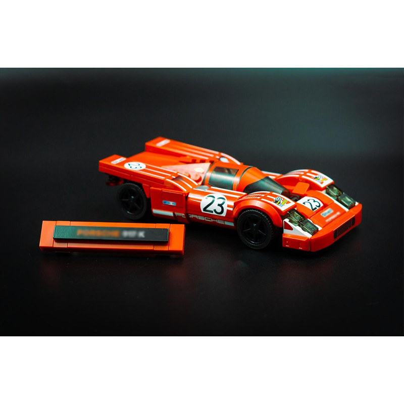 Vintage Collectible Cars - 232Pcs Vintage Endurance Race Car Building
