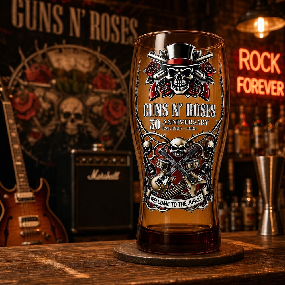 Vintage Collectible Guns - Guns N' Roses Memorial Beer Mug