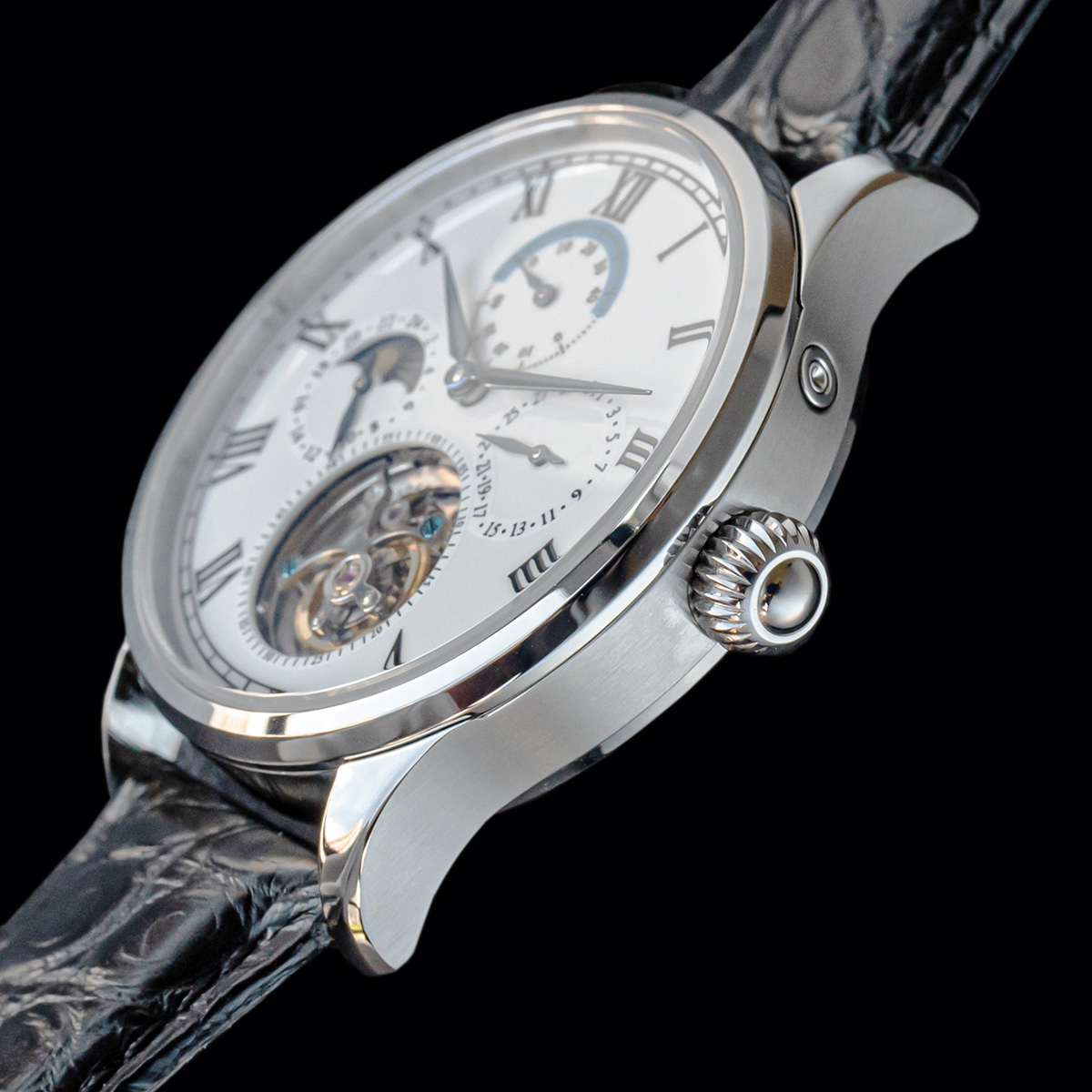 Sugess Men Luxury Tourbillon W - Vintage Watch Crystal recension och pris
