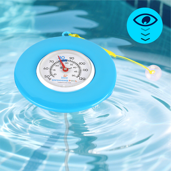 floating pool thermometer, swi - Analog Meter Gauge recension och pris