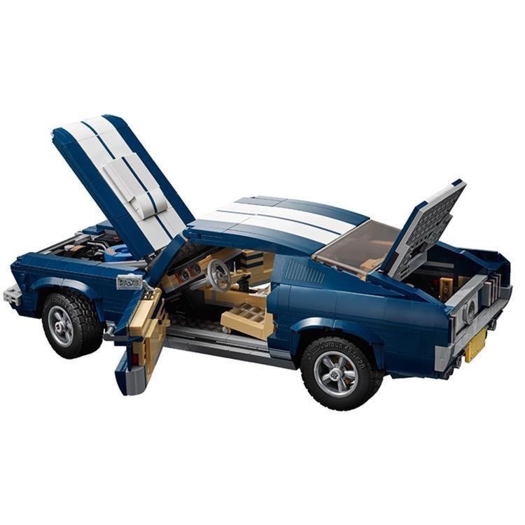 Blue Retro Coupe Car DIY Assem - Vintage Collectible Cars recension och pris