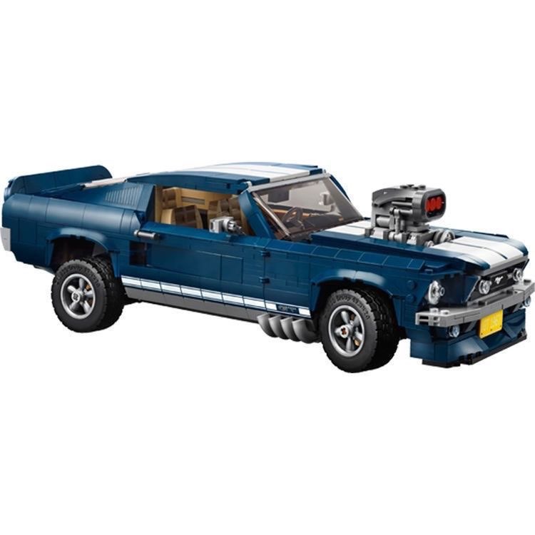 Blue Retro Coupe Car DIY Assem - Vintage Collectible Cars recension och pris