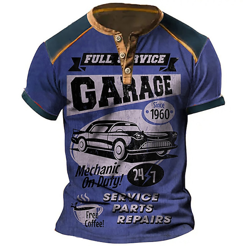 Car Graphic 3D Print Vintage H - Vintage Collectible Buttons recension och pris