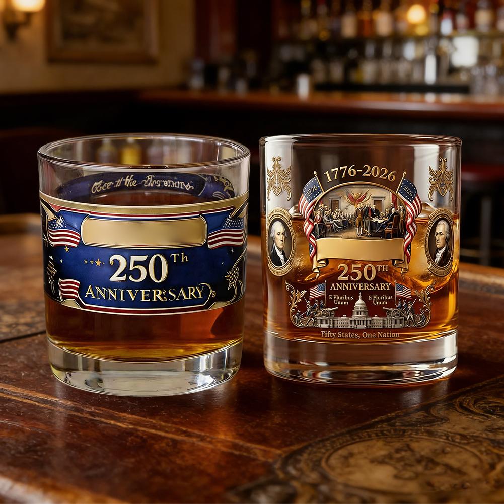 1/2pcs 250th Anniversary Comme - Vintage Collectible Glassware recension och pris