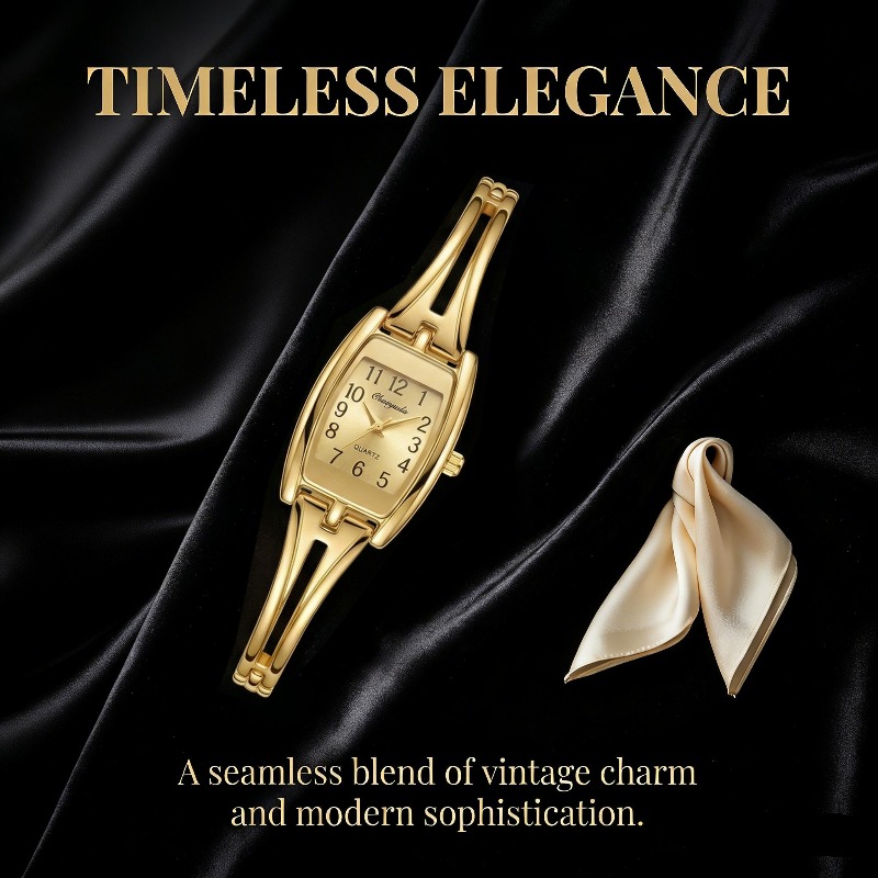 Luxury Women's Watches Fashion - Vintage Watch Crystal recension och pris