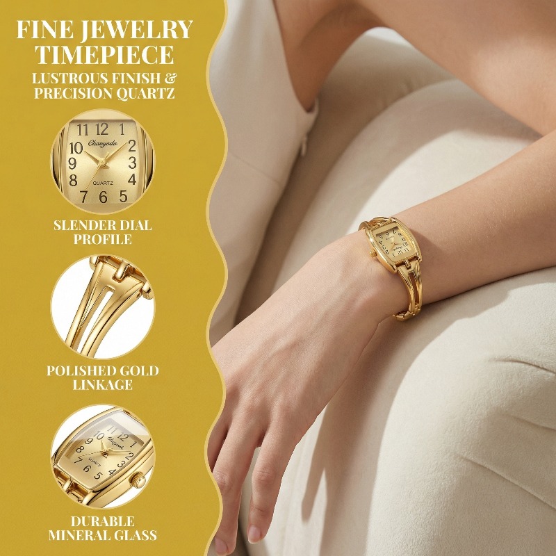 Luxury Women's Watches Fashion - Vintage Watch Crystal recension och pris