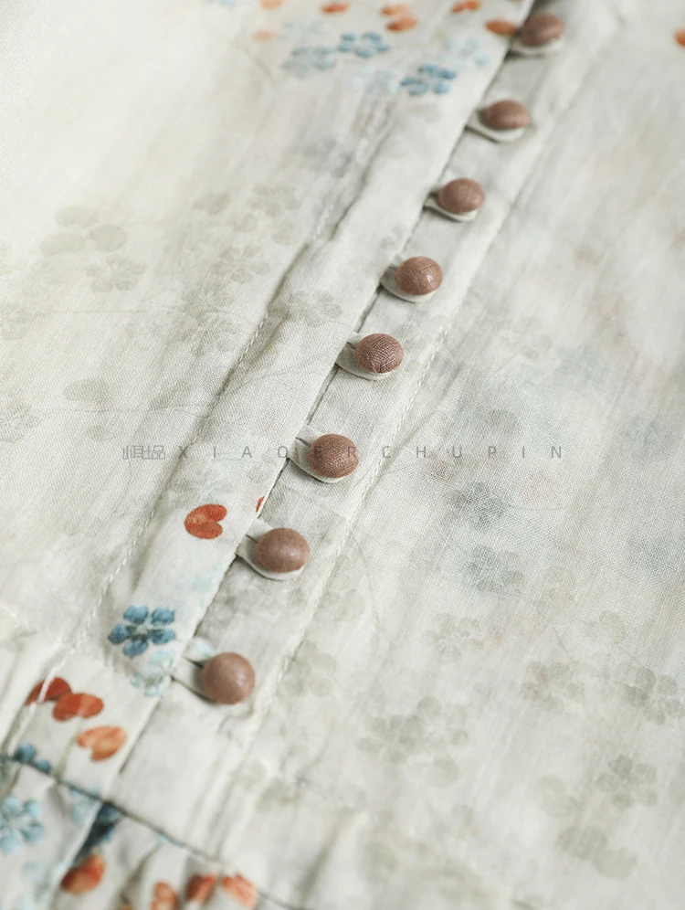 Summer Dress Women 2025 Long P - Vintage Collectible Buttons recension och pris