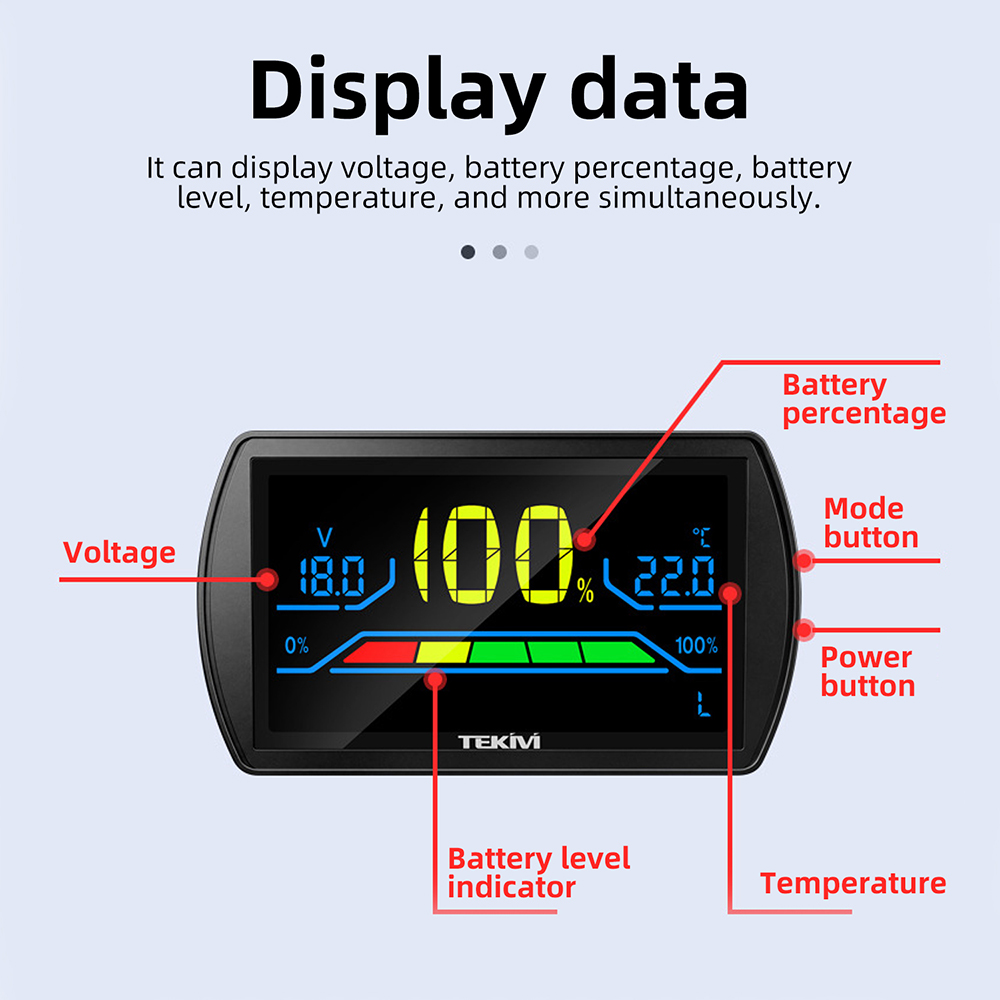 8856A Battery Capacity Volt Me - Analog Meter Gauge recension och pris