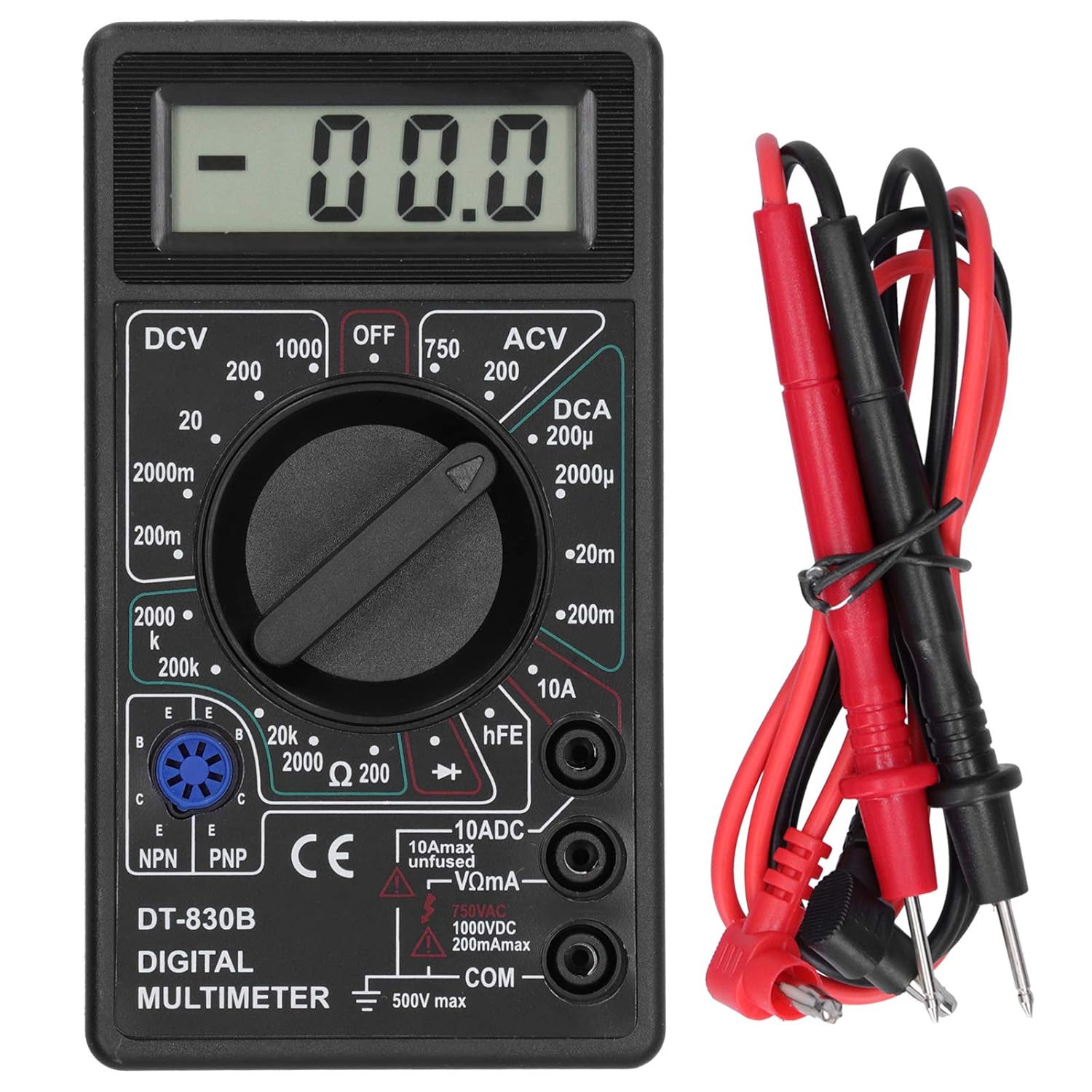 Digital Multimeter Tester, DT8 - Analog Meter Gauge recension och pris