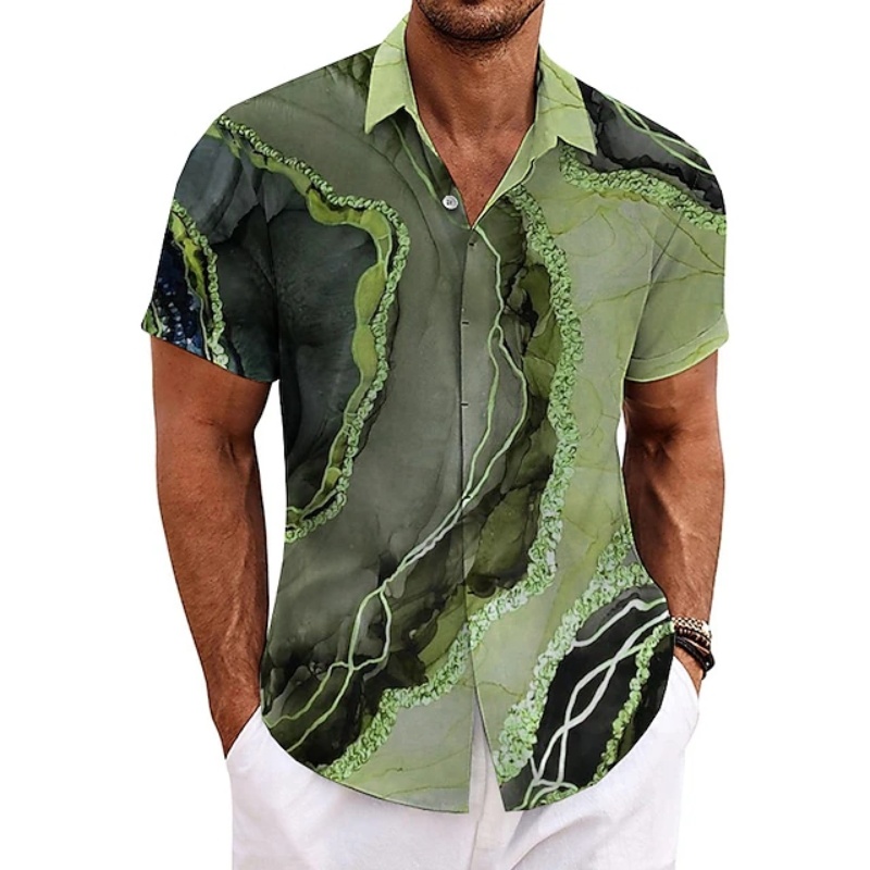 Men's Summer Shirt Vintage Pat - Vintage Collectible Buttons recension och pris