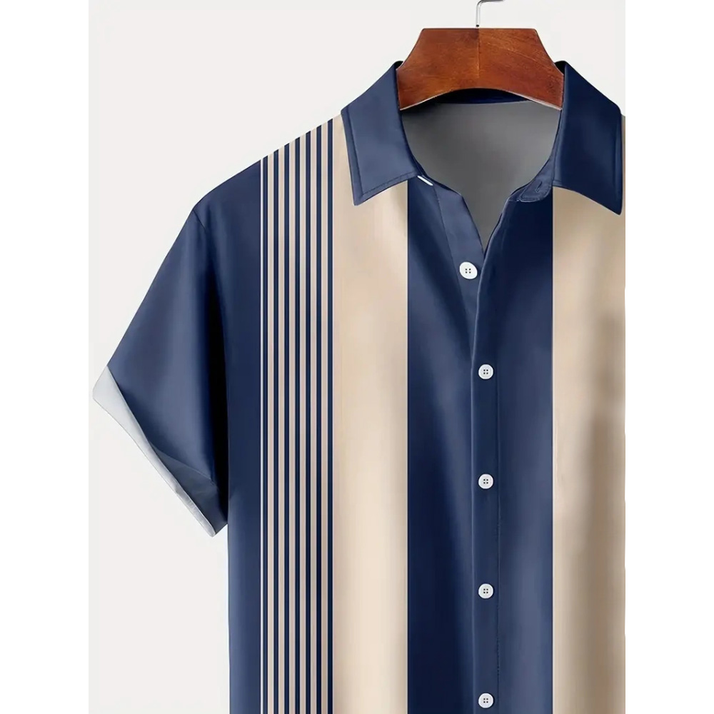 Men's Summer Shirt Vintage Pat - Vintage Collectible Buttons recension och pris