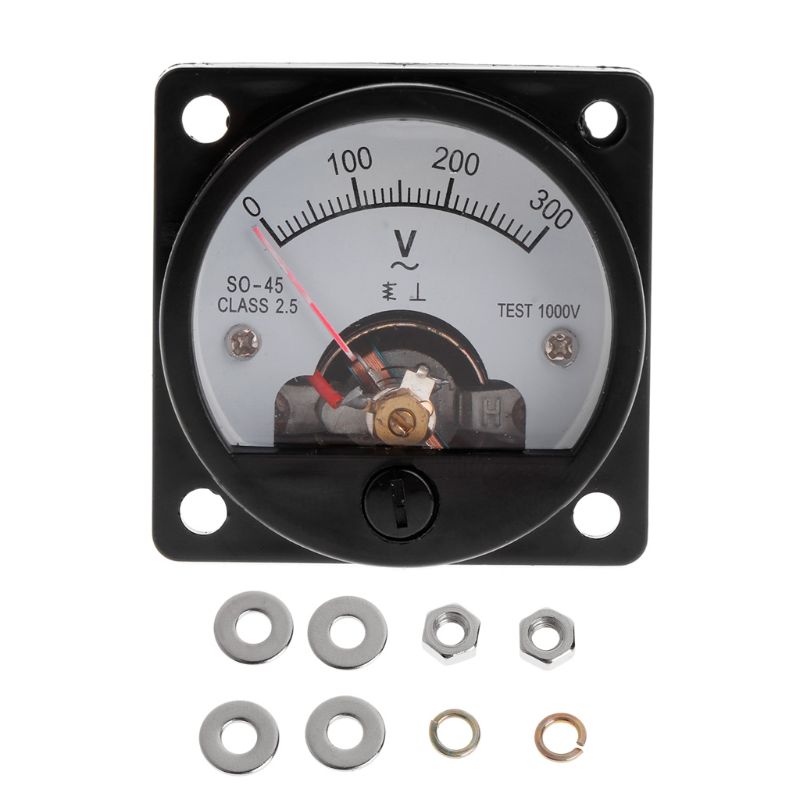 Voltmeter SO-45 AC 0-300V Roun - Analog Meter Gauge recension och pris