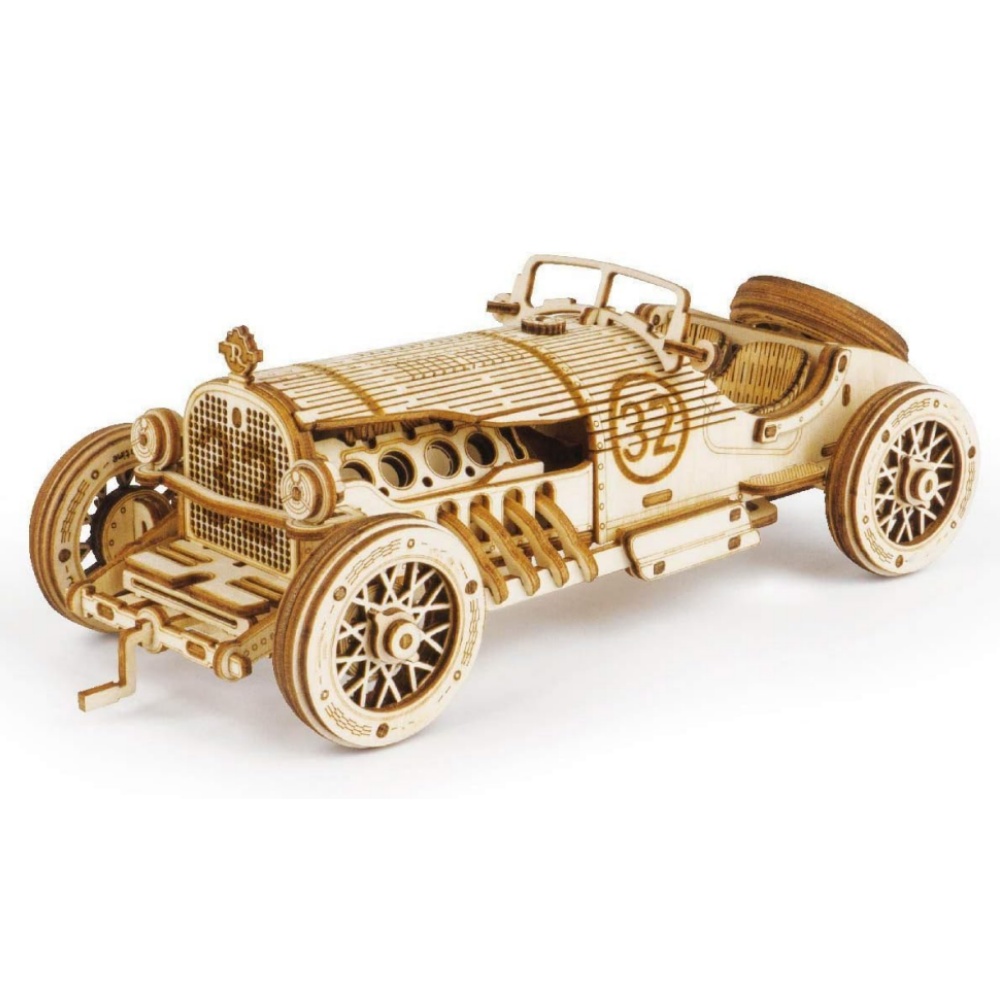 Robotime Classic Car 3D Wooden - Vintage Collectible Cars recension och pris
