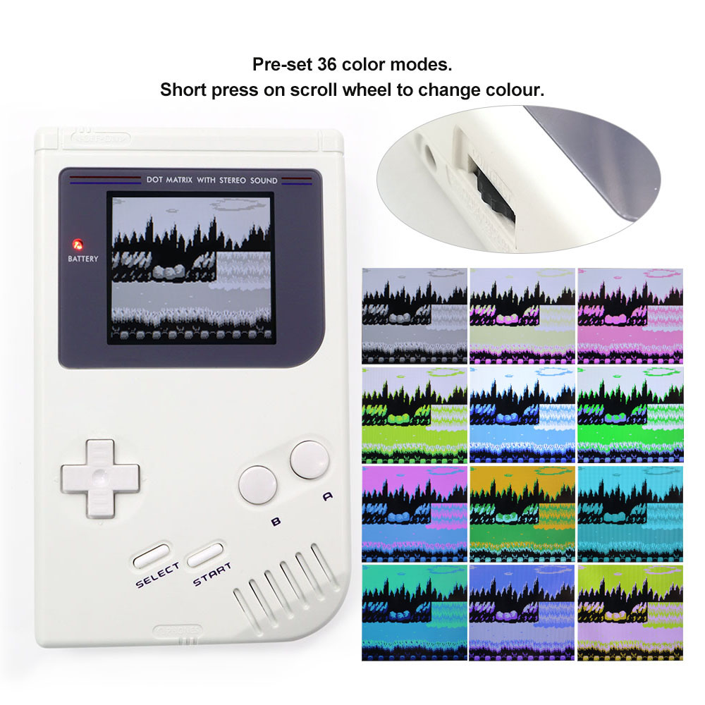 HISPEEDIDO For GB Dmg V5 Pro 3 - Vintage Game Collection recension och pris