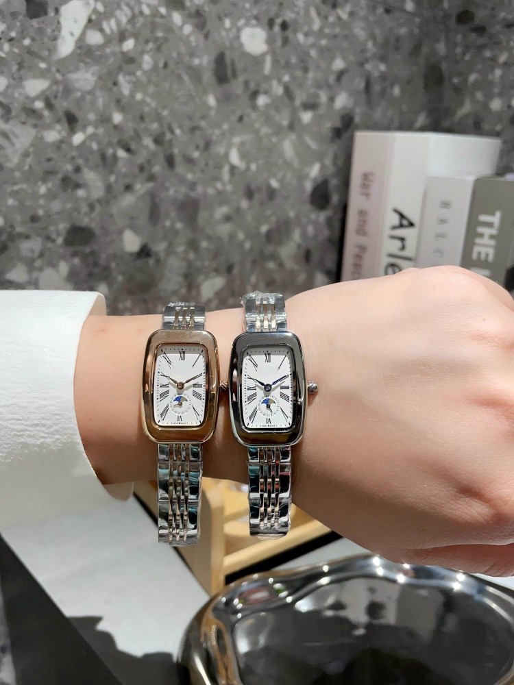 Elegant Women Stainless Steel  - Vintage Watch Crystal recension och pris
