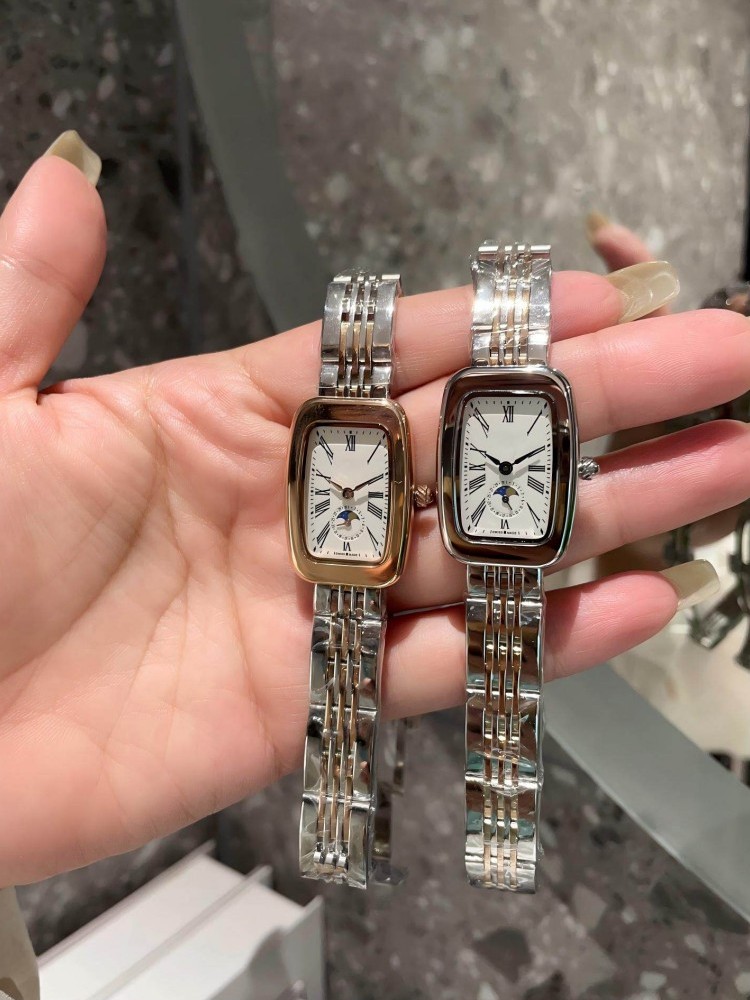Elegant Women Stainless Steel  - Vintage Watch Crystal recension och pris