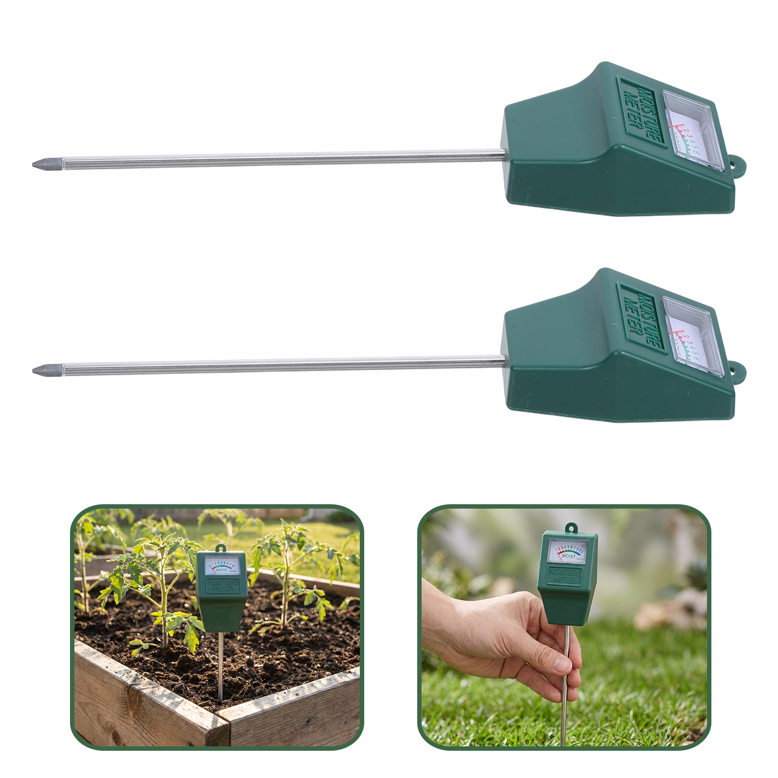 6Pcs Soil Moisture Meter Analo - Analog Meter Gauge recension och pris
