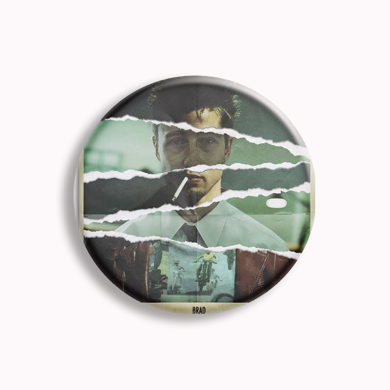 Retro Classic Movie Fight Club - Vintage Collectible Buttons recension och pris