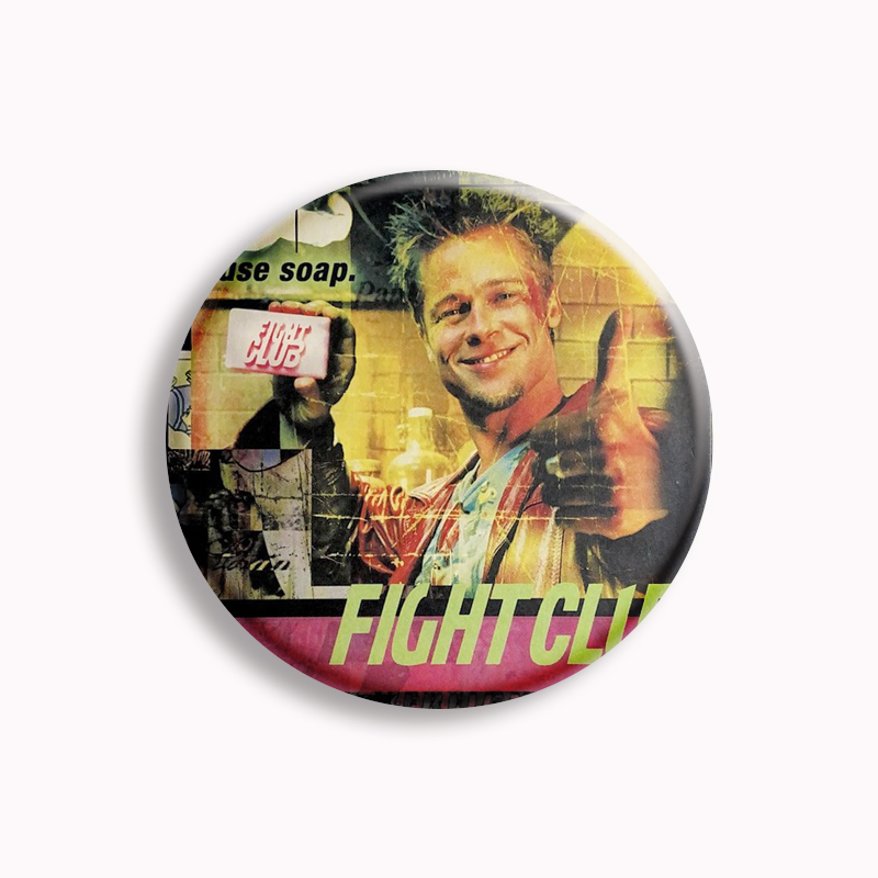 Retro Classic Movie Fight Club - Vintage Collectible Buttons recension och pris