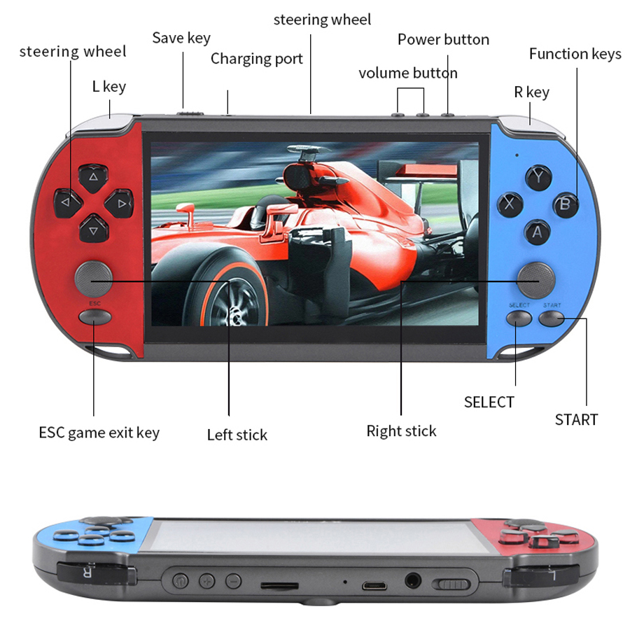 Portable Handheld Videogame TV - Vintage Game Collection recension och pris