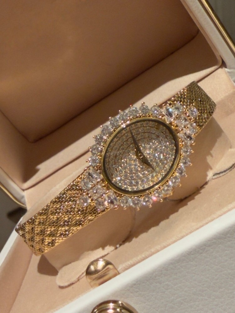 Vintage Ladies Oval Shape Quar - Vintage Watch Crystal recension och pris