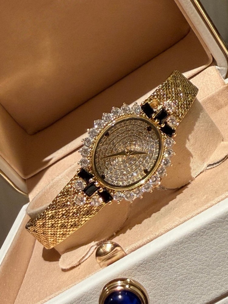 Vintage Ladies Oval Shape Quar - Vintage Watch Crystal recension och pris