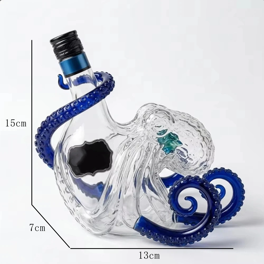New Creative Octopus Shaped Wh - Vintage Collectible Glassware recension och pris
