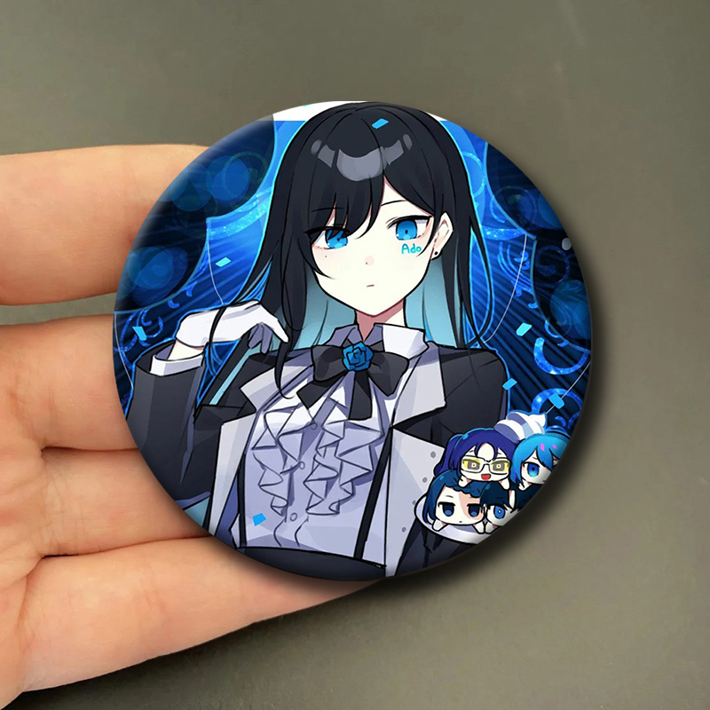 58MM Ado Kyogen X Uta Soft But - Vintage Collectible Buttons recension och pris