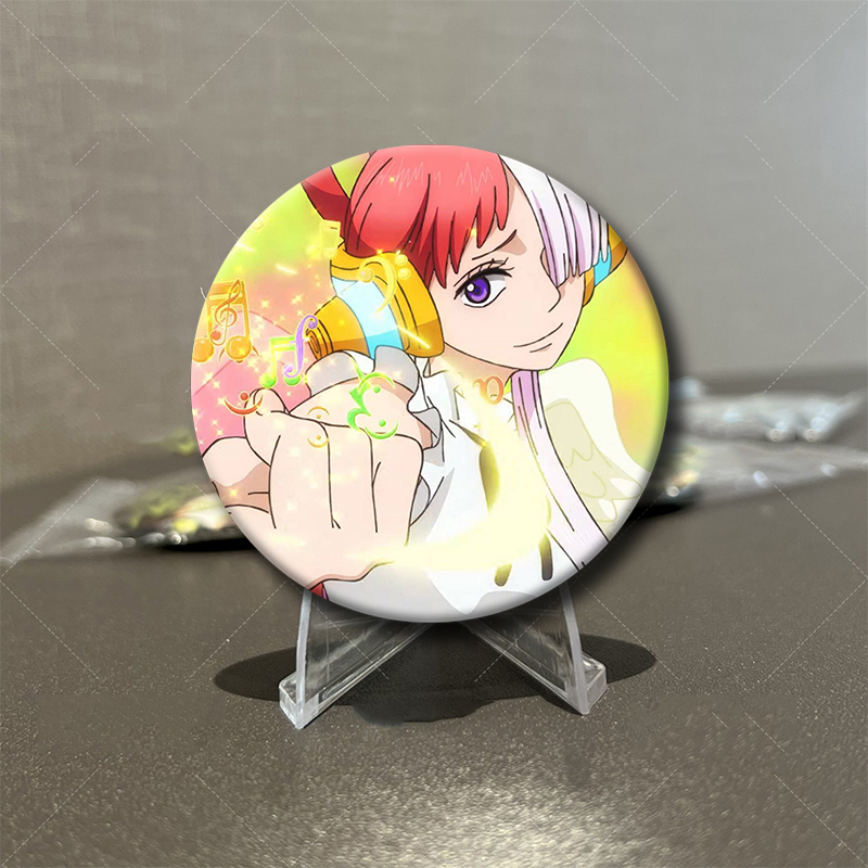 58MM Ado Kyogen X Uta Soft But - Vintage Collectible Buttons recension och pris