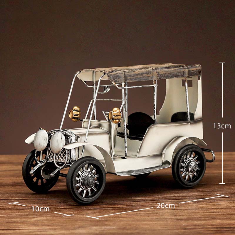 Retro Nostalgic Tin Antique Ca - Vintage Collectible Cars recension och pris