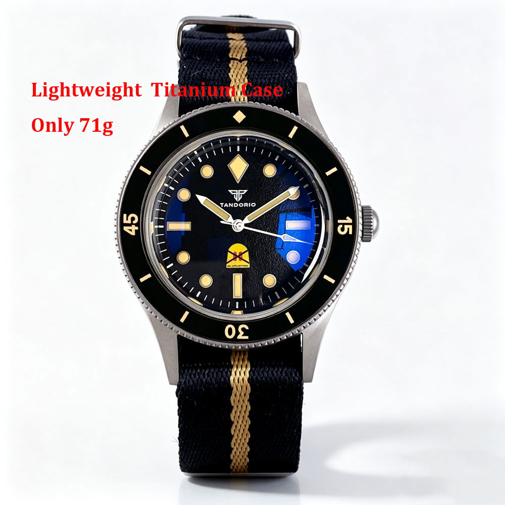 New Grade 2 Titanium 50-Fathom - Vintage Watch Crystal recension och pris