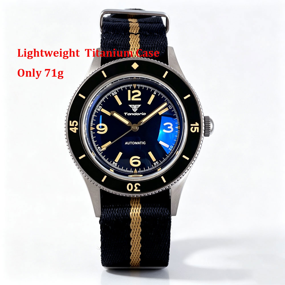 New Grade 2 Titanium 50-Fathom - Vintage Watch Crystal recension och pris