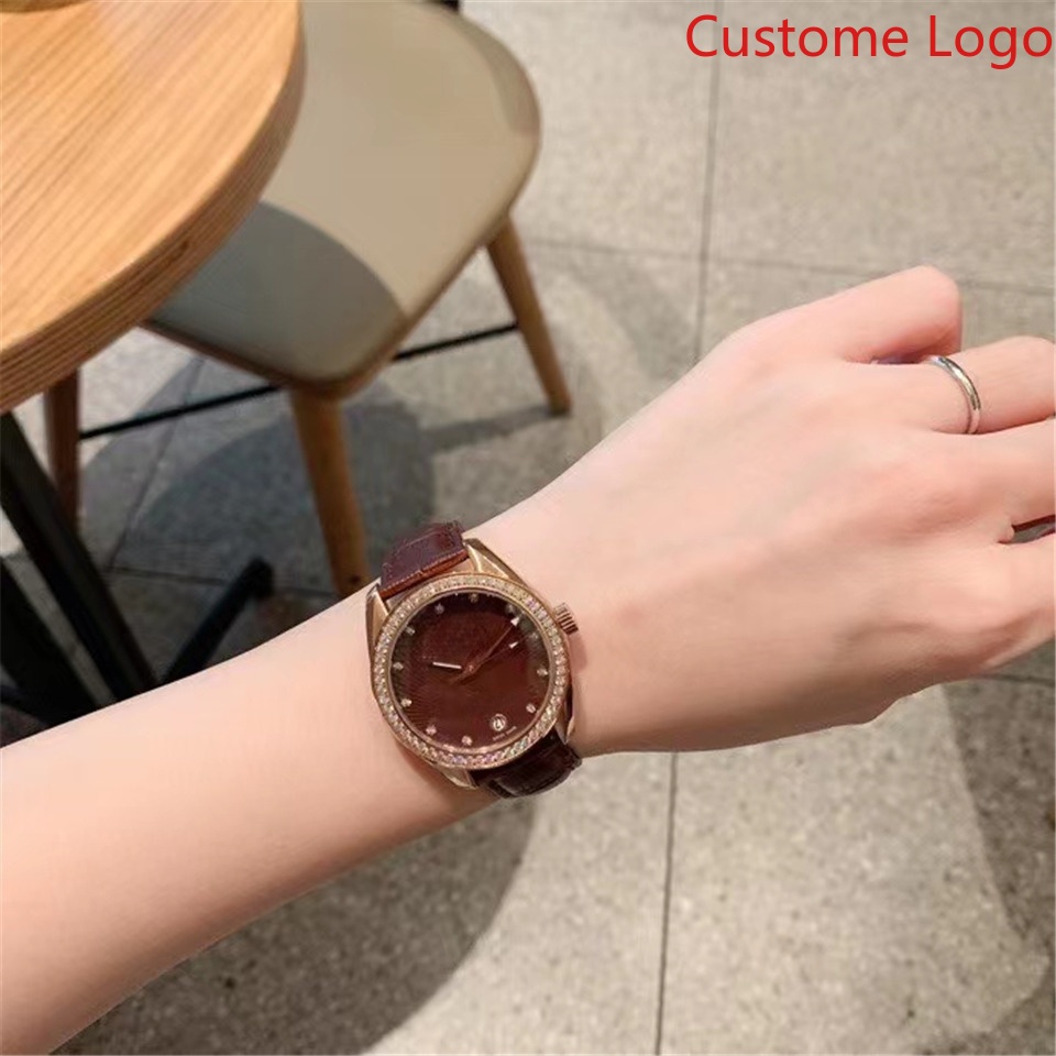 Vintage Brown Sun Pattern Dial - Vintage Watch Crystal recension och pris